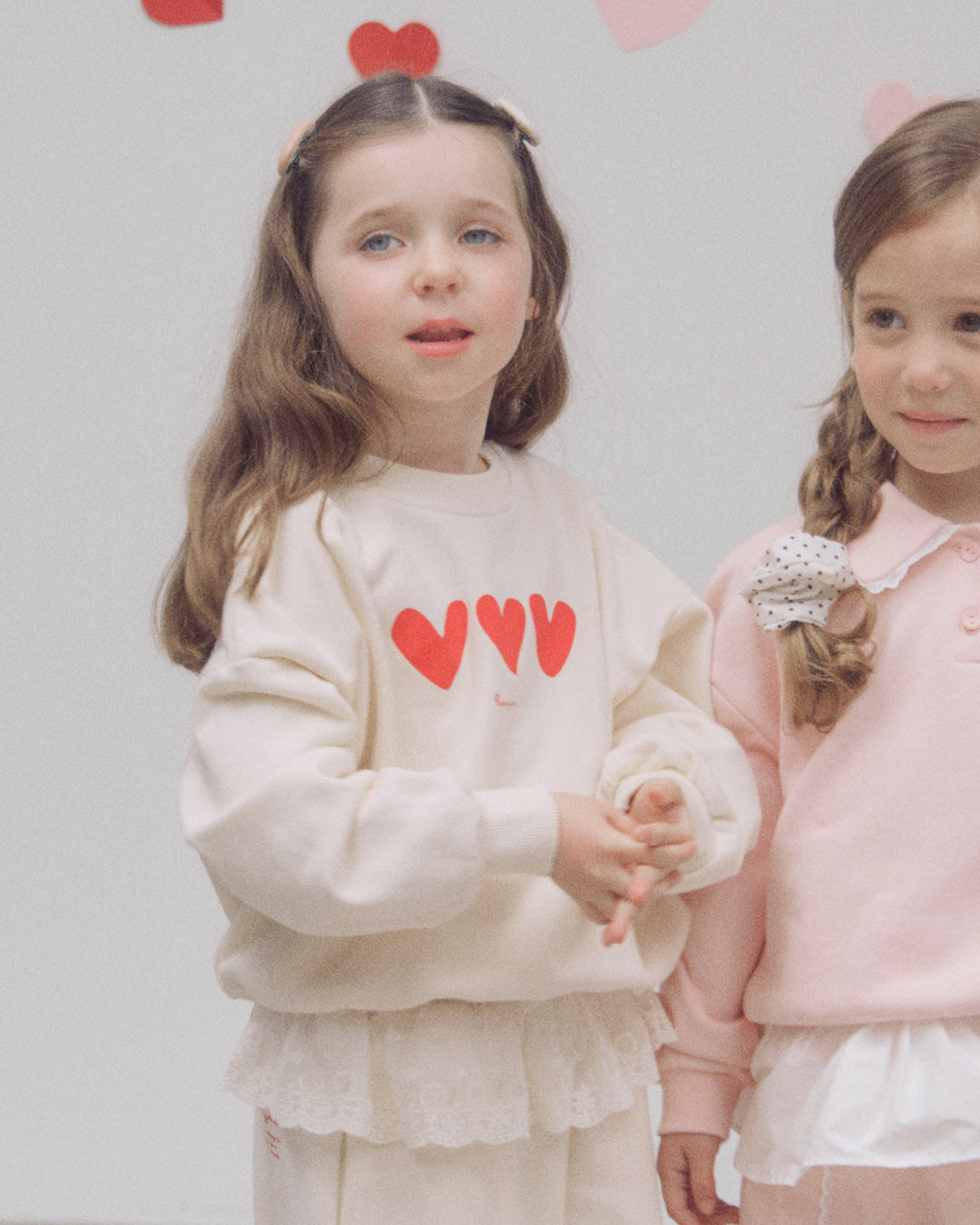 ROANJANE Pare heart sweatshirt