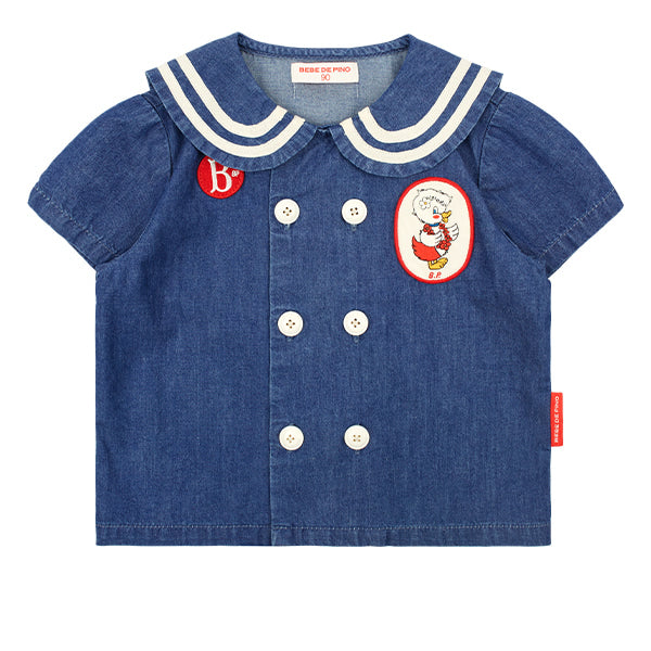 ★ BEBE DE PINO★ Kids Hello Ribbon Pique Collar Pleated On BEBE DE PINO BABY – Page 2 – shopsecretmanitto