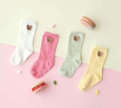 CHEZBEBE Macaron Daily Baby Socks 4pc Set