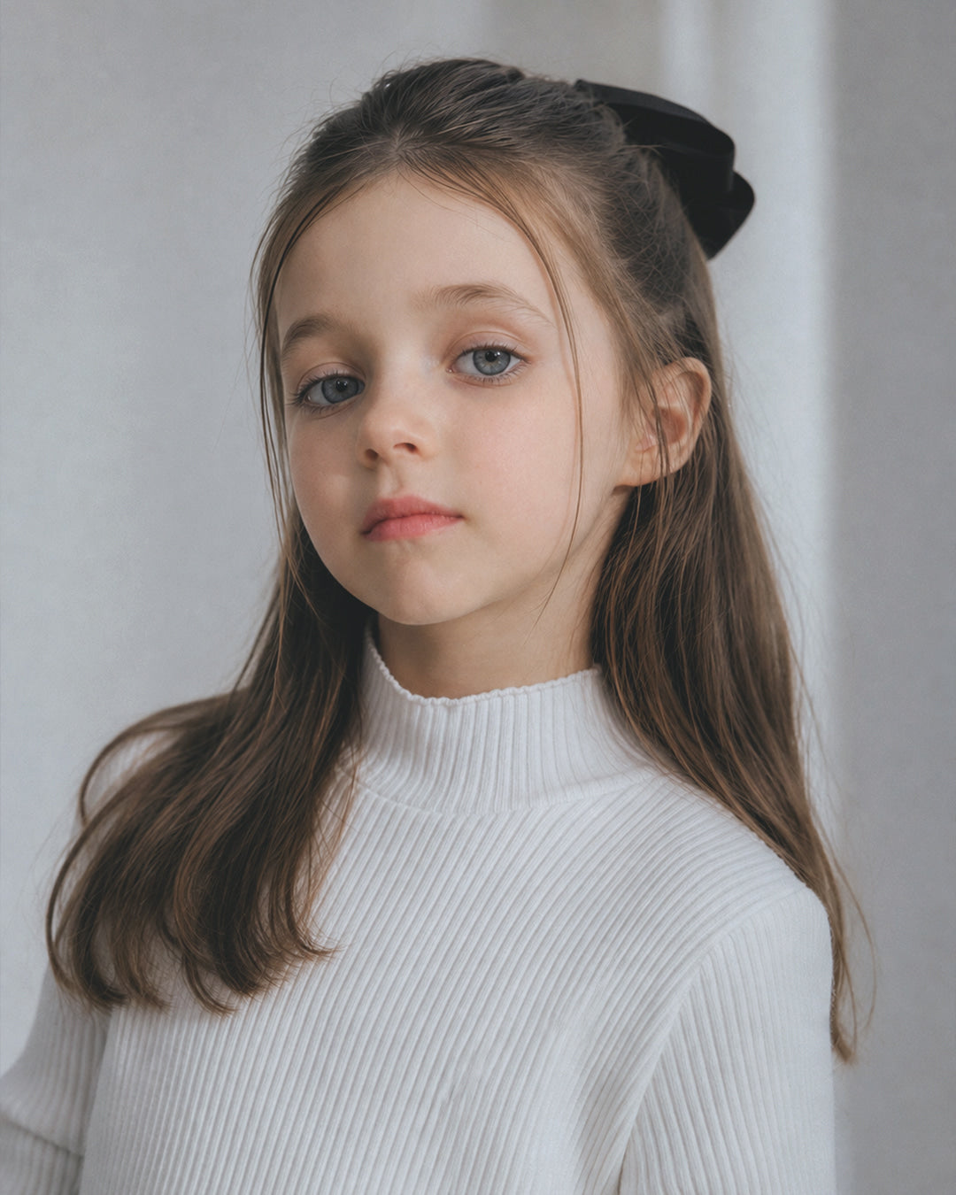 ROANJANE Botani turtle neck ribbed top