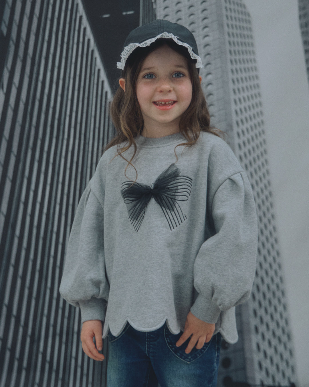 ROANJANE Ribbon sweatshirt