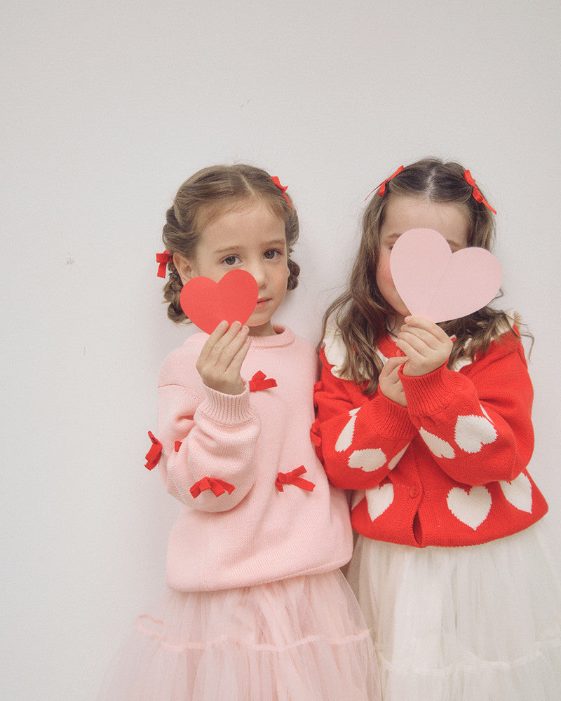 ROANJANE Rosy ribbon sweater