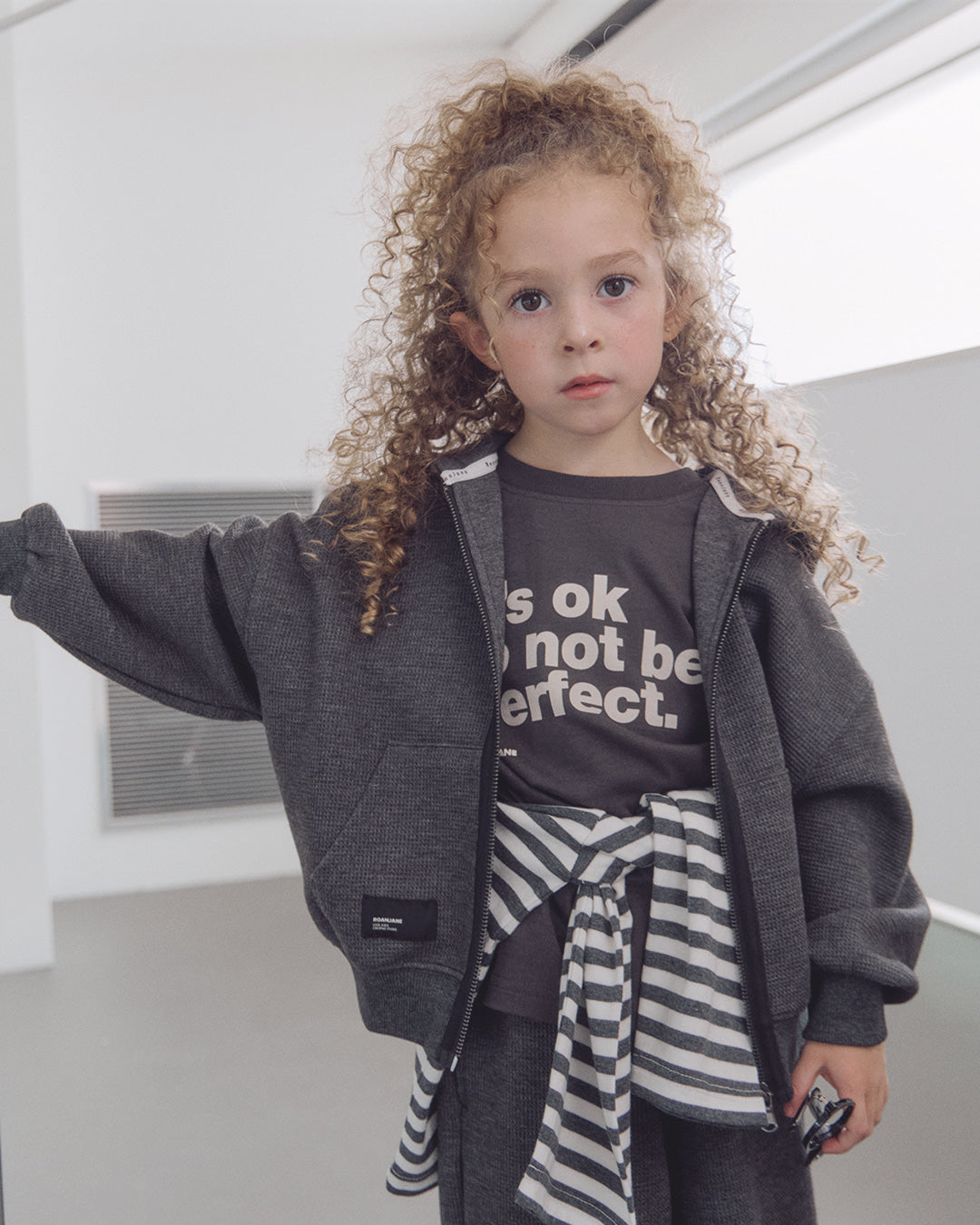 ROANJANE Peacan hoodie zip-up