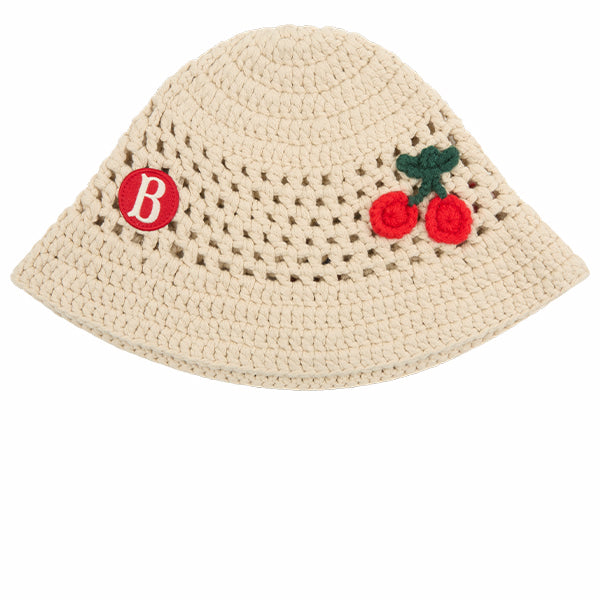 BEBE DE PINO crochet bucket hat