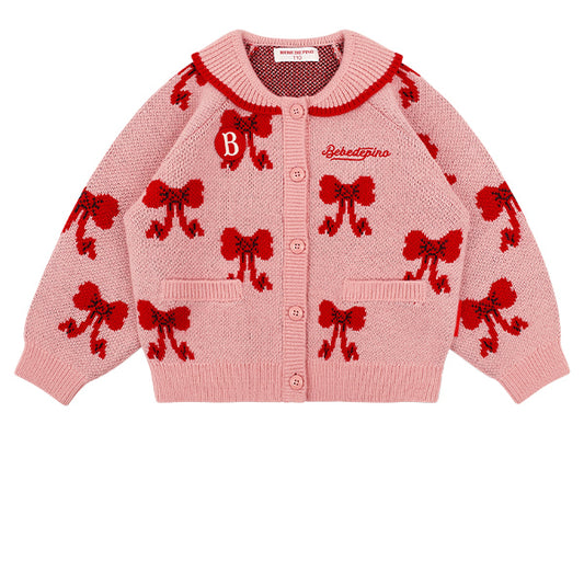 BEBE DE PINO All over puff ribbon sweater skirt