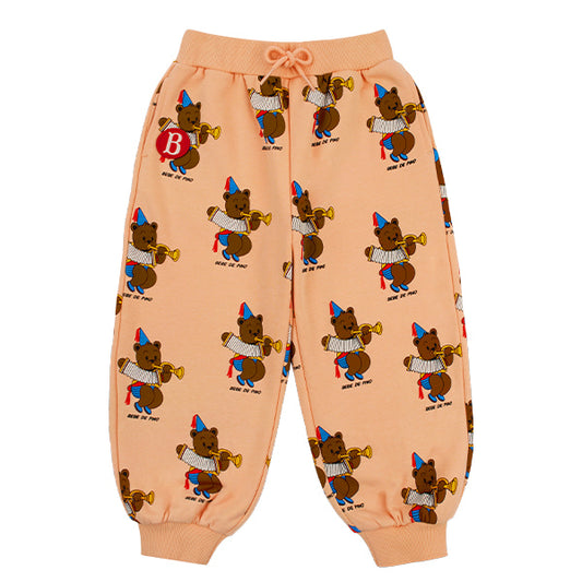 BEBE DE PINO 	All over accordion sweatpants