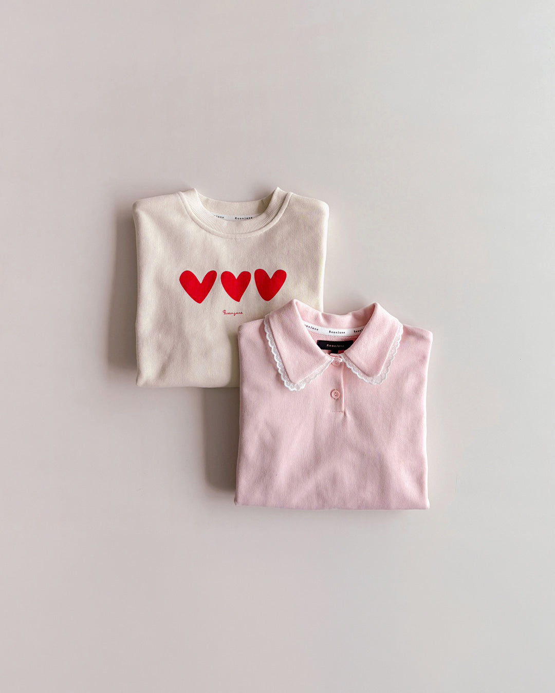 ROANJANE Pare heart sweatshirt