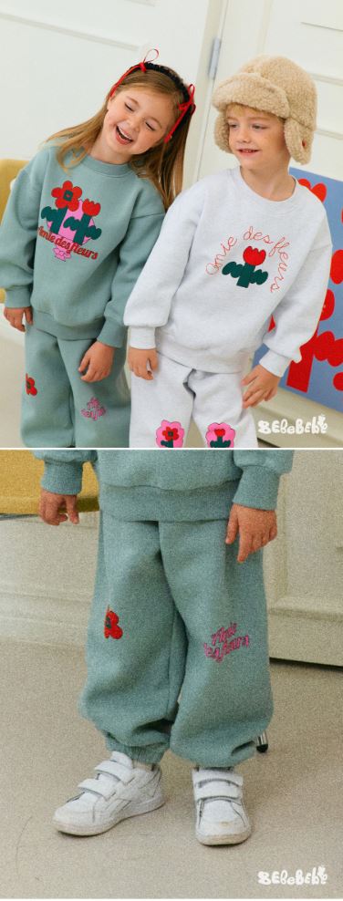 BEBEBEBE HOLIDAY Flower training SET (GREEN)