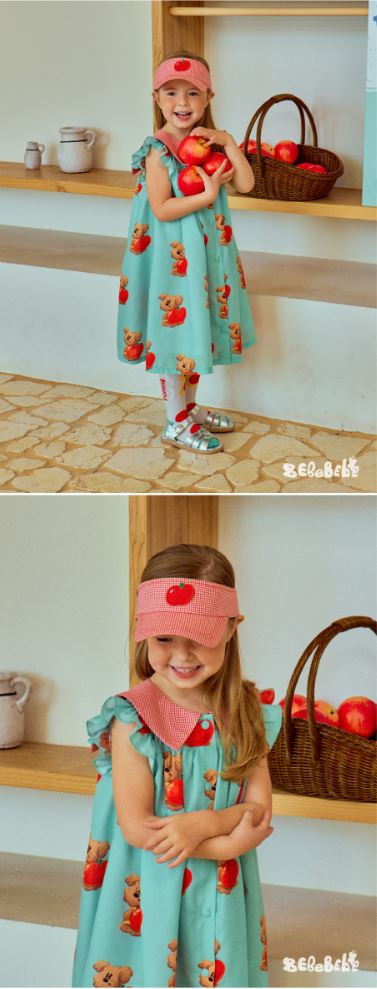 BEBEBEBE 1st summer pre order Apple sun visor (RED)
