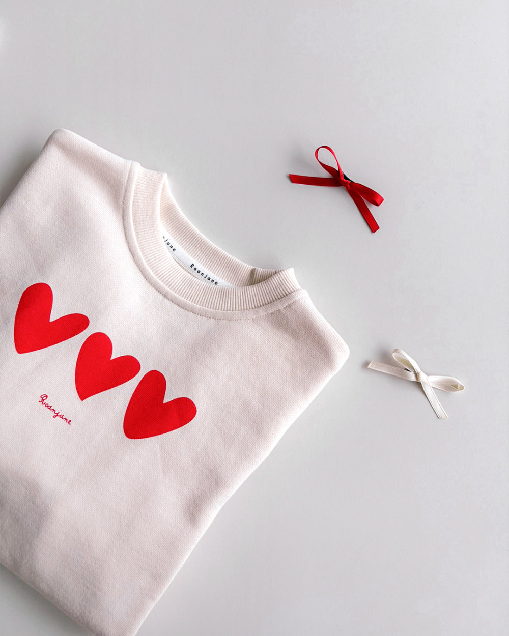ROANJANE Pare heart sweatshirt