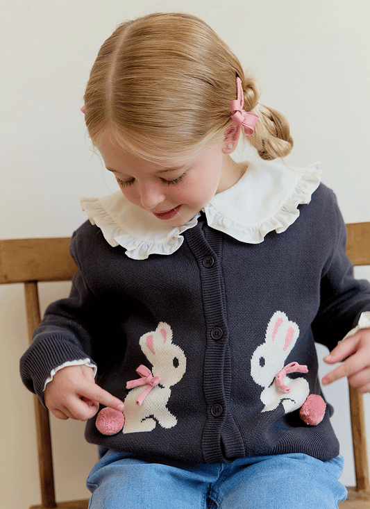 BEBETAILOR My little bunny cardigan
