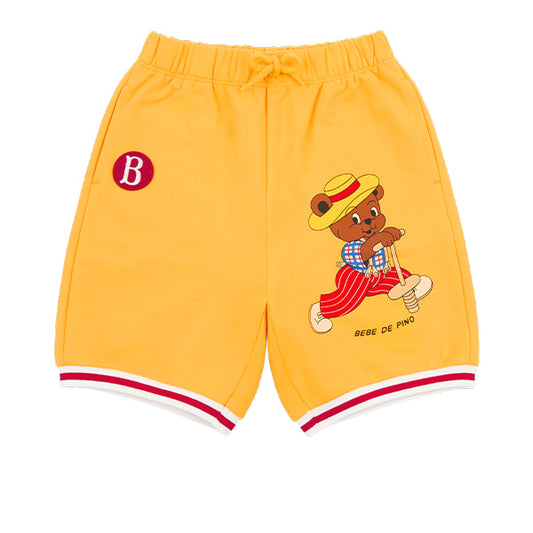 BEBE DE PINO Pony boy baby color block half length