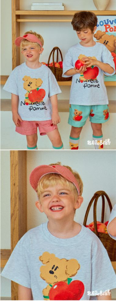 BEBEBEBE 1st summer pre order Apple sun visor (RED)