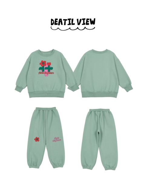 BEBEBEBE HOLIDAY Flower training SET (GREEN)