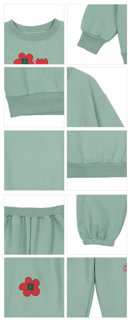 BEBEBEBE HOLIDAY Flower training SET (GREEN)