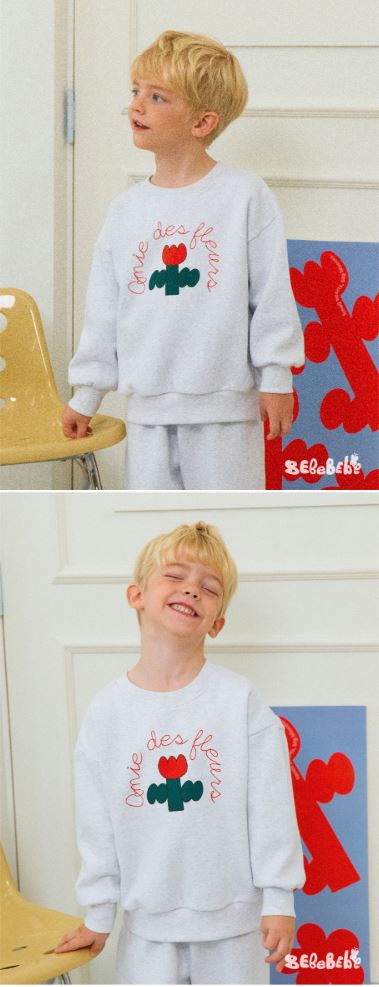 BEBEBEBE HOLIDAY Flower training SET (MELANGE)