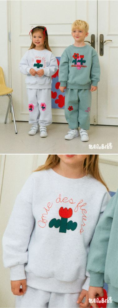 BEBEBEBE HOLIDAY Flower training SET (MELANGE)