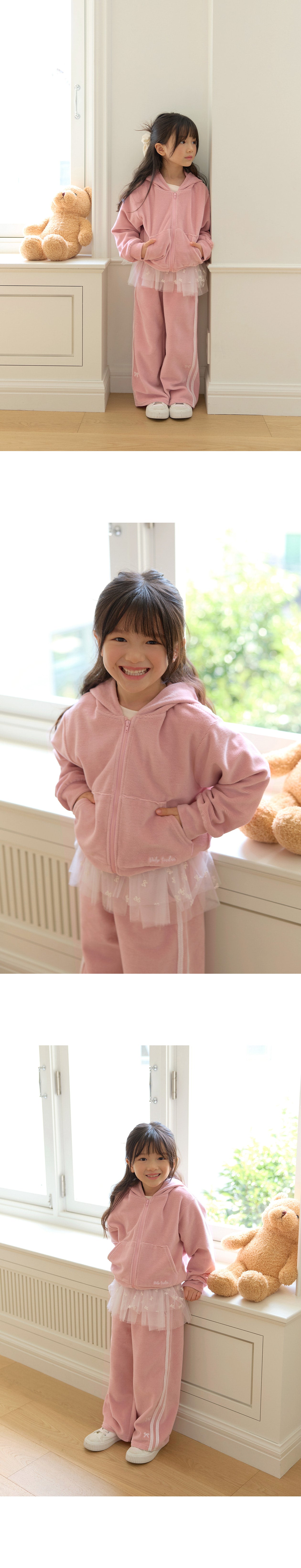 BEBETAILOR Belly cat hoodie zip up jacket