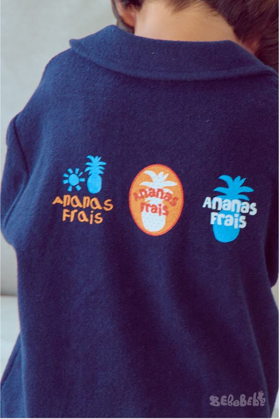 BEBEBEBE SUMMER annas fraise terry set