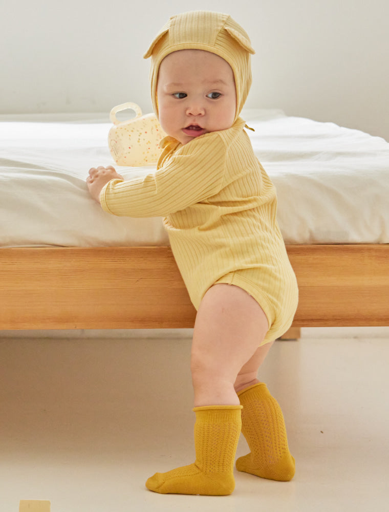 RAWUMBER Malang bear baby suit