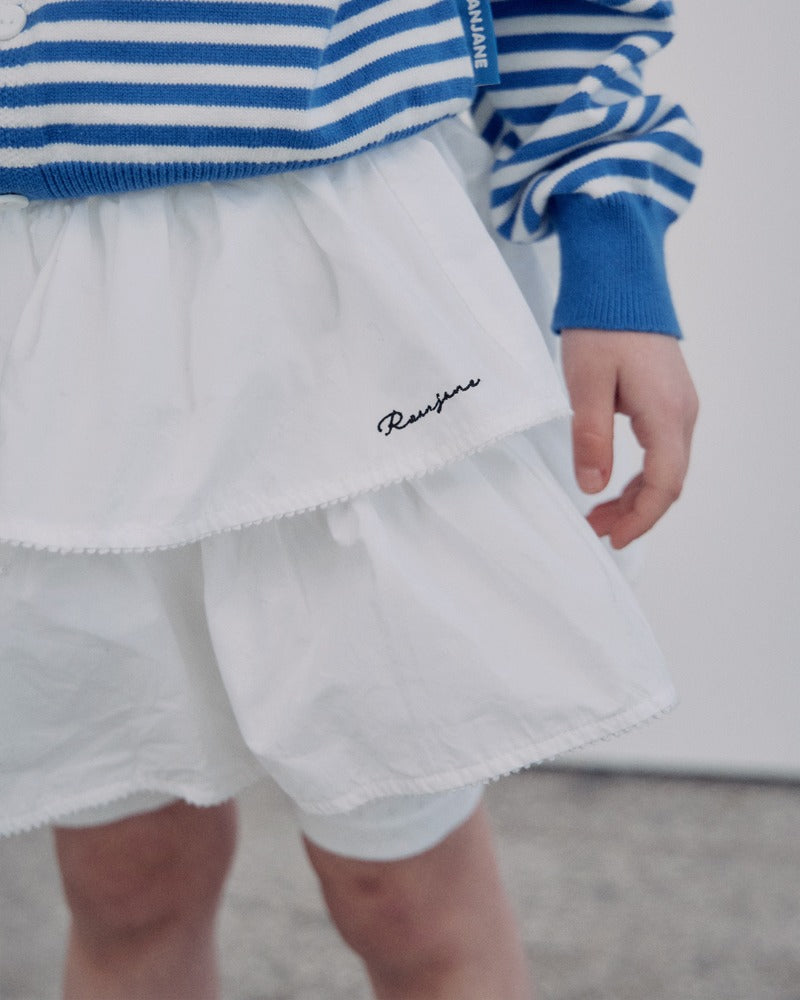 ROANJANE Eyelet leggings skirt