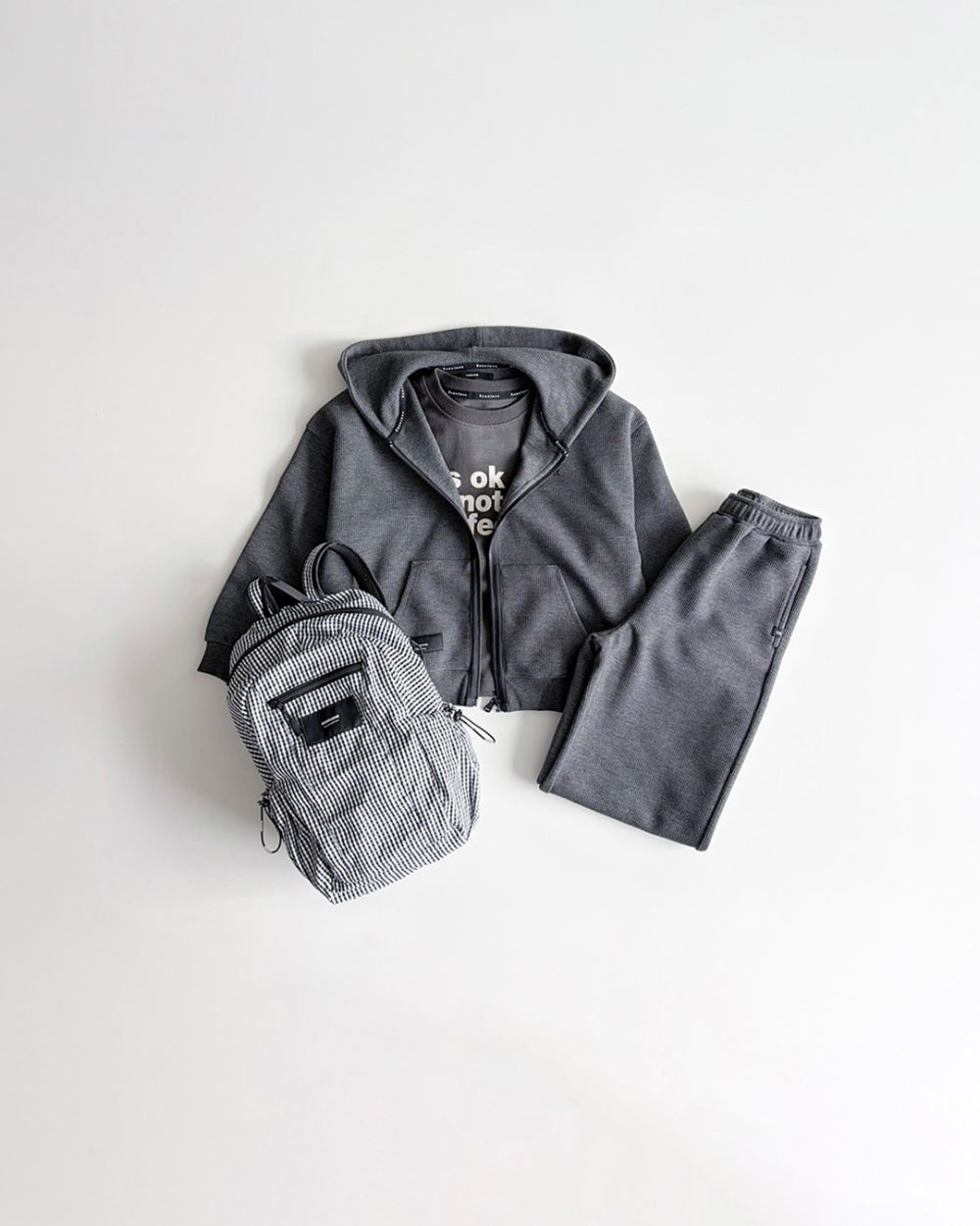 ROANJANE Peacan hoodie zip-up