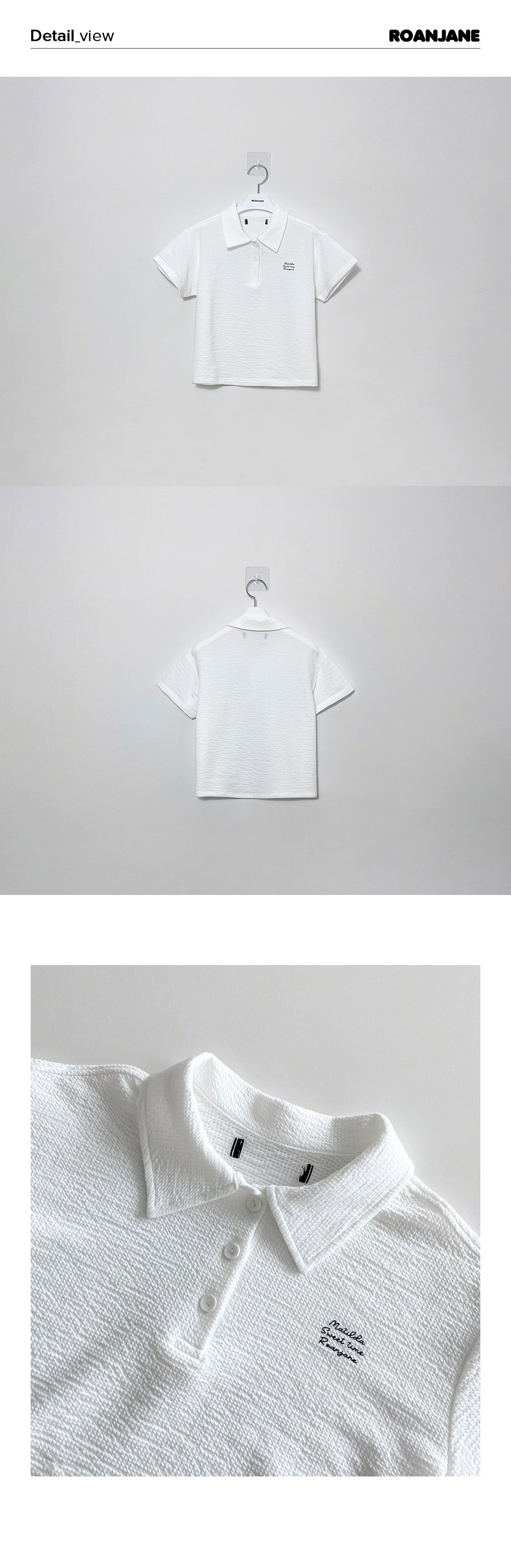 ROANJANE better collar t-shirt