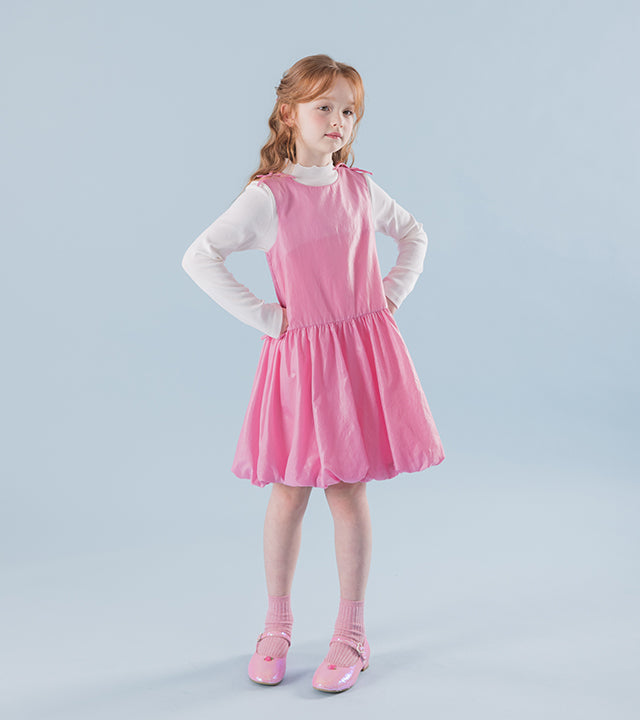 I LOVE J Onave balloon sleeveless dress