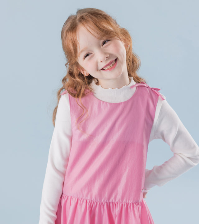 I LOVE J Onave balloon sleeveless dress