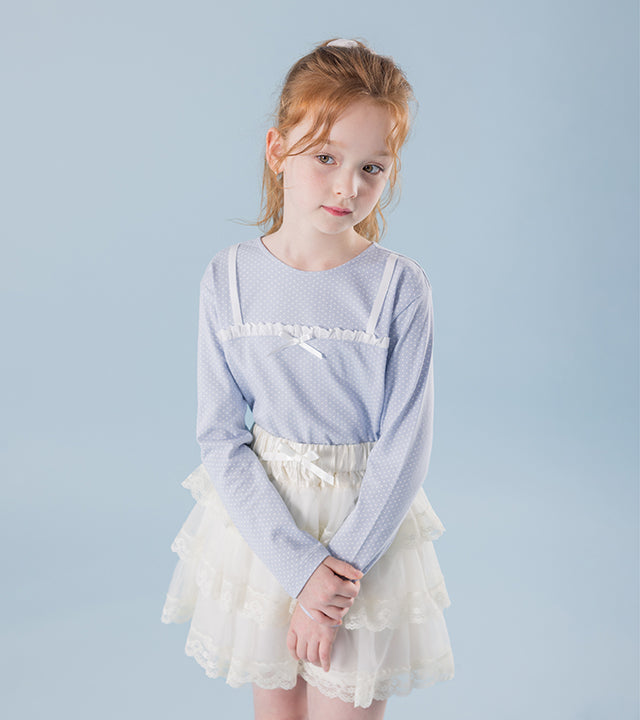 I LOVE J Alli dot top