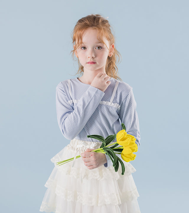 I LOVE J Alli dot top