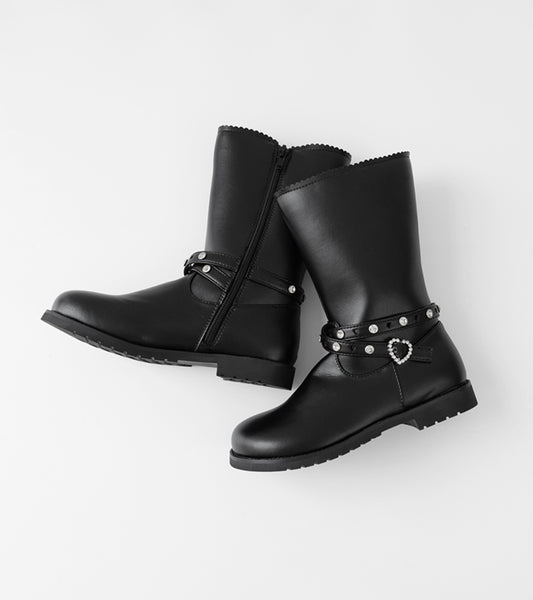 I LOVE J Velve middle boots