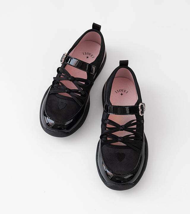 I LOVE J Rowens ribbon sneaker
