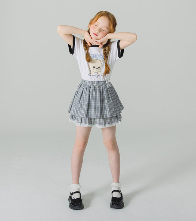 I LOVE J nyaong cat ringer top