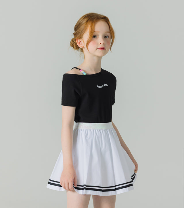 I LOVE J elody unbalanced top