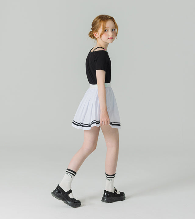 I LOVE J elody unbalanced top