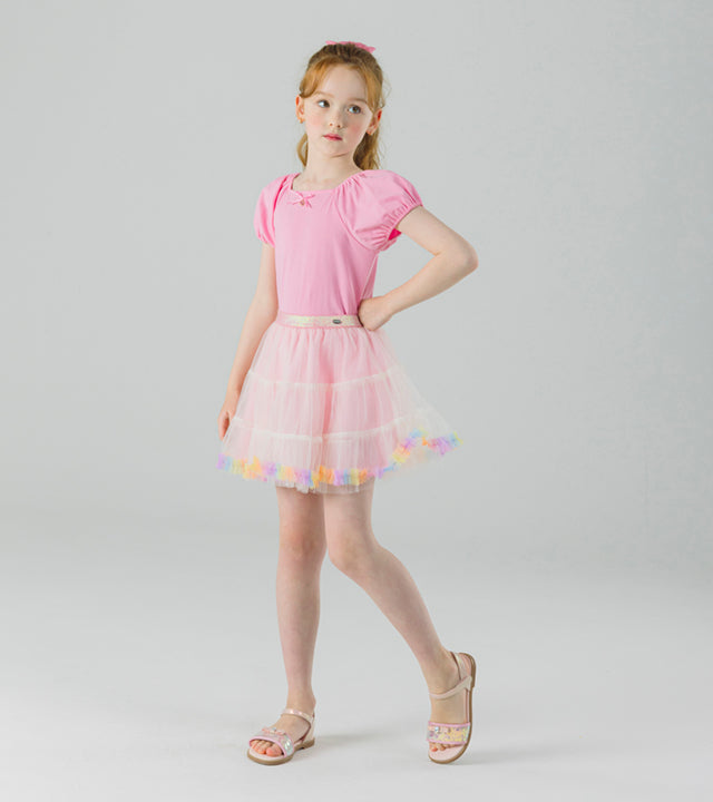 I LOVE J puk sha tulle skirt