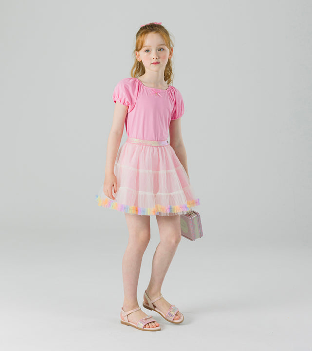 I LOVE J delina ribbon top