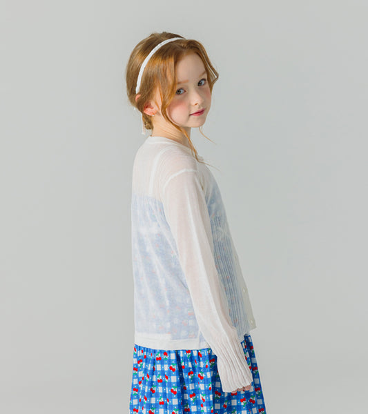 I LOVE J celes ribbed knit cardigan