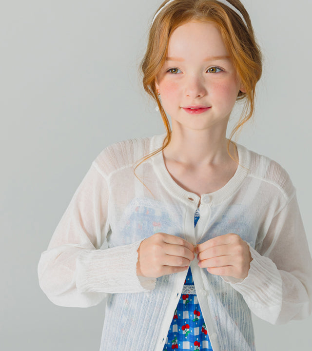 I LOVE J celes ribbed knit cardigan