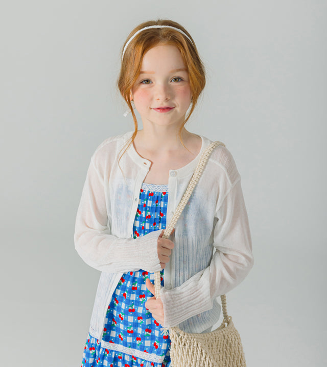 I LOVE J celes ribbed knit cardigan