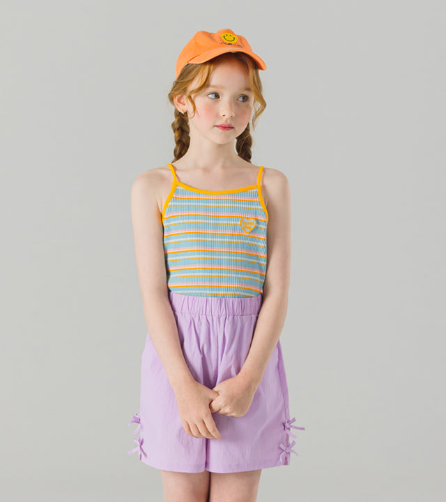 I LOVE J perint stripe tank top