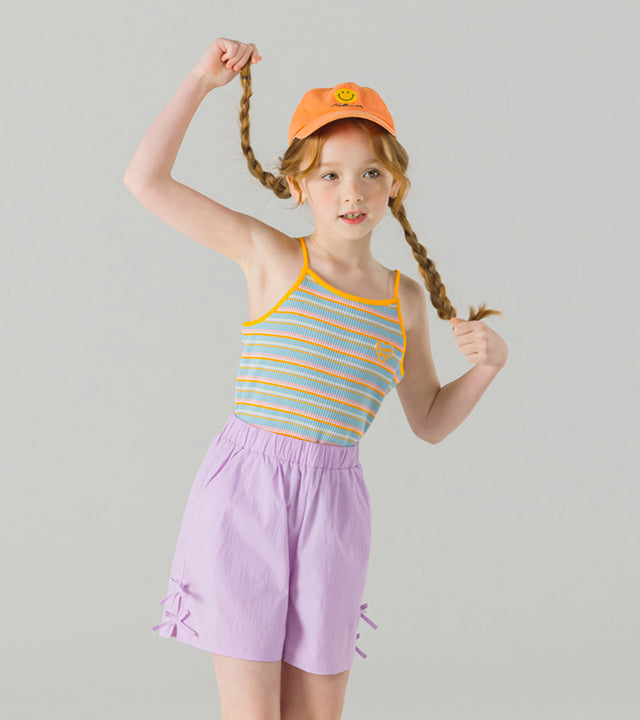 I LOVE J perint stripe tank top