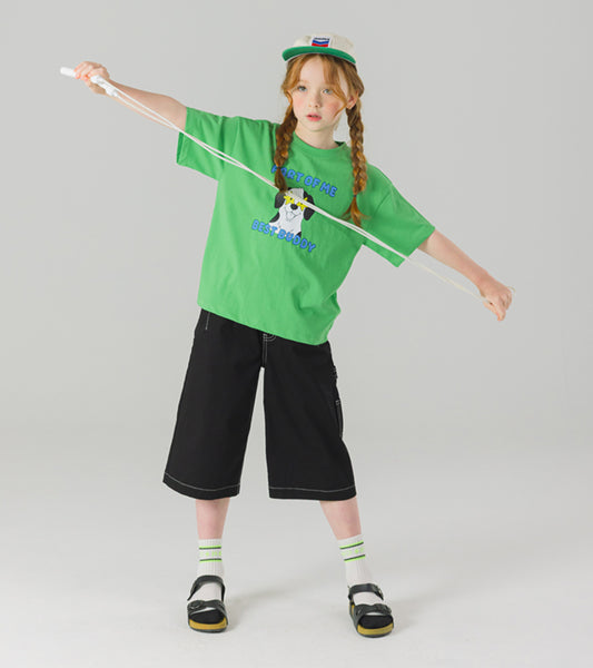 I LOVE J denny cropped cargo pants