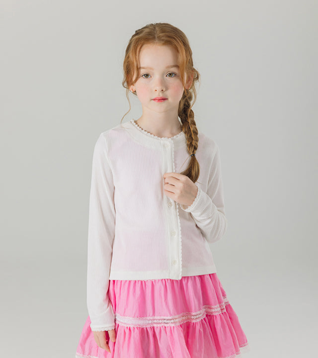 I LOVE J Ledem lace cardigan