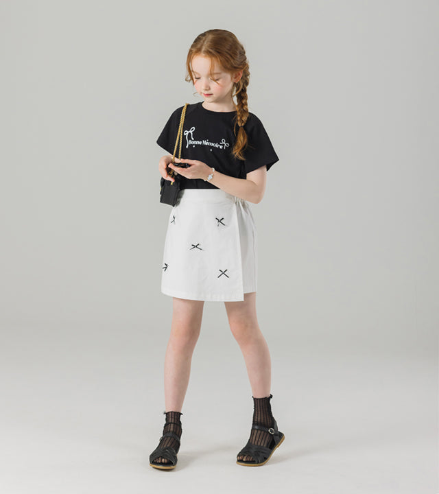 I LOVE J toons ribbon skirt