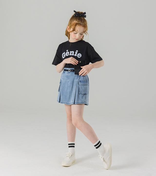 I LOVE J muit cargo wrap skirt pants