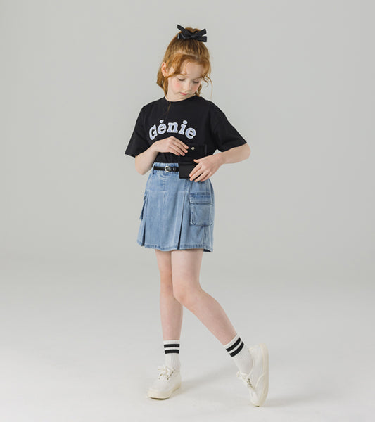 I LOVE J muit cargo wrap skirt pants