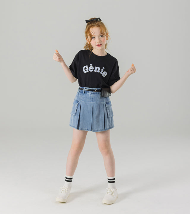 I LOVE J muit cargo wrap skirt pants
