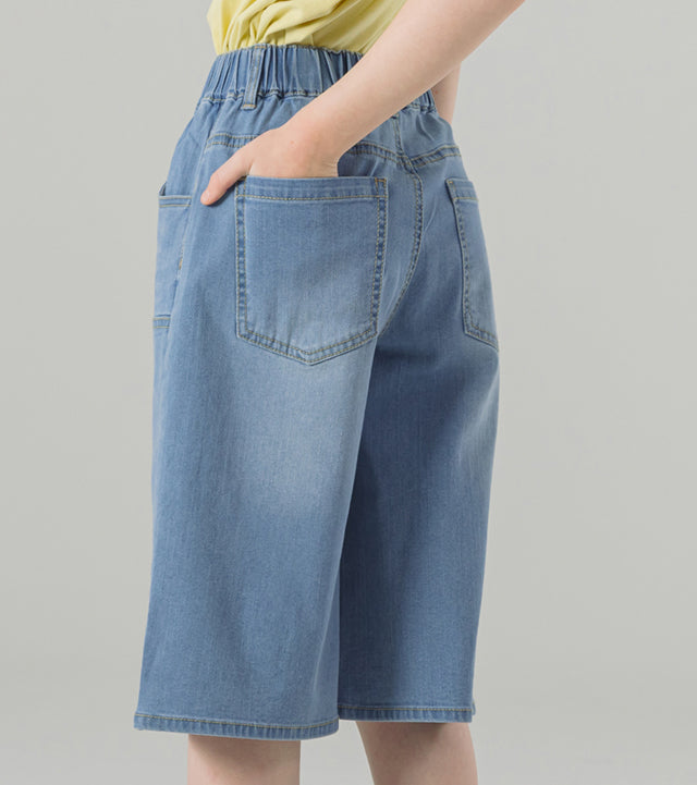 I LOVE J lance bermuda denim shorts